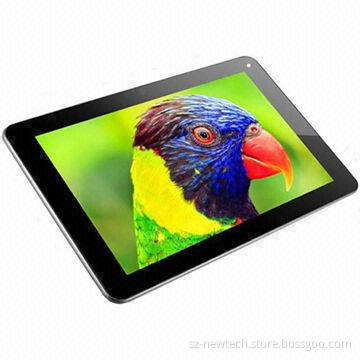 9.7-inch Tablet PC with 3G, MTK8389 Quad-core CPU, 1024 x 768p Screen/Dual Camera/GPS/TV/FM/BT